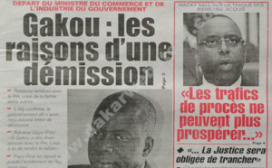 A la Une du Journal Le Populaire du jeudi 14 février 2013