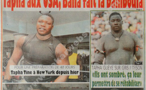 A la Une du Journal SunuLamb du vendredi 15 février 2013