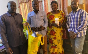 Kaolack - Pape Samba Sène, président de WAR, "blinde" les élèves contre la Covid-19