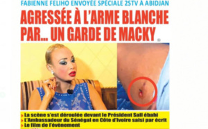 Abidjan: Fabienne Feliho agressée devant Macky Sall
