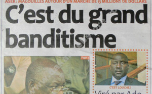 A la Une du Journal Libération du lundi 18 février 2013