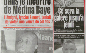 A la Une du Journal Le Populaire du mardi 19 février 2013