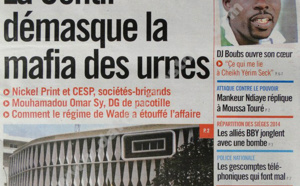 A la Une du Journal  EnQuête du mardi 19 février 2013