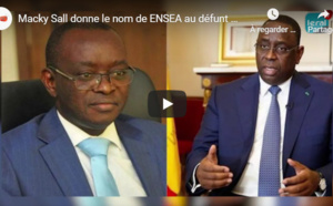 Macky Sall baptise l'ENSEA du nom du défunt Pierre Ndiaye;  " Flash cas" dans les écoles: les autorités vont traquer les jeunes qui sont derrière...