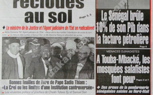 A la Une du Le Populaire du lundi 25 janvier 2013
