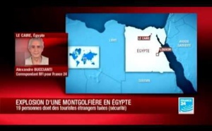 Dix-neuf personnes tuées dans l'explosion d'une montgolfière à Louxor [Regardez!]