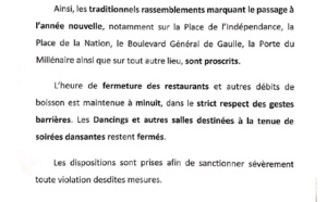 Le préfet de Dakar barricade Dakar...Pas de fête