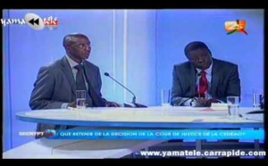 Décryptage:du mercredi 27 février 2013  "Que retenir de La décision de la cour de Justice de la CEDEAO" ?