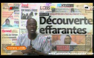 Revue de presse du Vendredi 01 Mars 2013 (TFM)