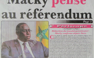A la Une du Journal L'Office du Samedi 02 mars 2013