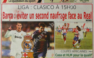 A la Une du Journal Stades du Samedi 02 mars 2013