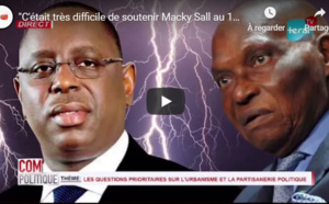 " Mbacké mérite des postes de souveraineté dans le gouvernement. C'était très difficile de... " (Lamine Bara Guèye)