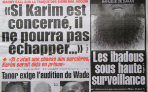 A la une du journal Le Populaire du lundi 04 mars 2013
