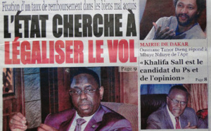 A la une du journal Le Quotidien du lundi 04 mars 2013