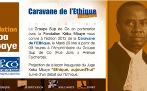 Lauréat du Prix Kéba Mbaye pour l’Ethique 2012