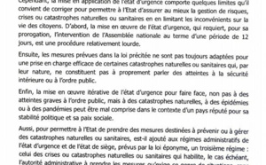 Modification de la loi relative à l'état d'urgence: Les députés convoqués ce lundi