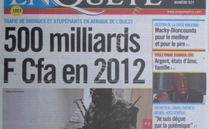 A la Une du Journal EnQuête du mercredi 13 mars 2013