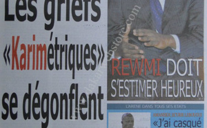 A la Une du Journal Le Pays du mercredi 13 mars 2013