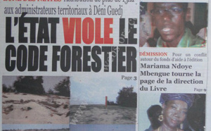 A la Une du Journal Le Quotidien du mercredi 13 mars 2013