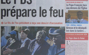 A la Une du Journal EnQuête du jeudi 14 mars 2013