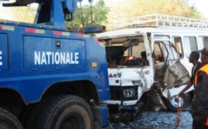 [Âme sensible s'abstenir] Les terribles images du violent accident de ce matin sur la route Kaolack-Diourbel