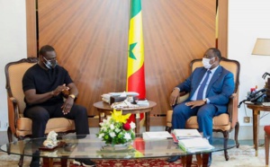 Une célébrité au Palais : l’acteur-humoriste Omar Sy reçu par le président Macky Sall