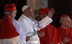 Le président de la République a félicité le Pape François