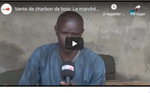 Vente de charbon de bois: Le marché est bon en cette période de froid