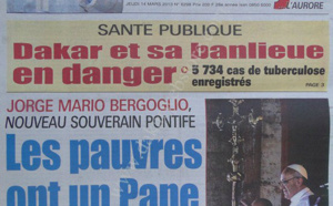 A la Une du Journal Walfadjri du lundi 18 mars 2013