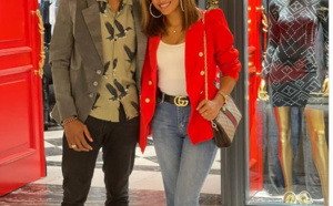 (Photos et vidéos): Le joueur Diafra Sakho et sa femme se la coulent douce à Dubaï 