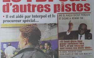 A la Une du Journal Rewmi du mardi 19 mars 2013