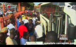 Arrivée des lions à Conakry [Regardez!]