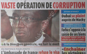 A la Une du Journal La Tribune du jeudi 21 mars 2013