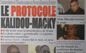 A la Une du Journal Le Quotidien du jeudi 21 mars 2013