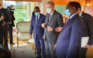Turquie : Coïncidence ou désir du Sultan Erdogan, Macky Sall et Umaru Embalo se retrouvent au Palais Blanc