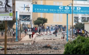 Ucad: Deux étudiants blessés lors des affrontements