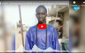Urgent: 7 pêcheurs de Goxu Mbath portés disparus 