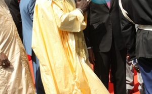 Khadim Samb aux côtés d'Abdoul Mbaye
