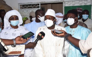 Kaolack / Décès de Serigne Mansour Mamoune Niass: Oumar Guèye a présenté les condoléances du Chef de l’Etat et de son gouvernement