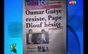 Revue de presse du mercredi 10 Avril 2013 (RTS1)