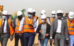 Chantiers du Data center et du PTN: Le ministre Yankhoba Diattara en visite à Diamniadio
