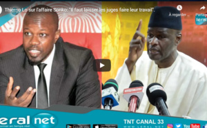 Thierno Lô sur l'affaire Sonko: "Il faut laisser les juges faire leur travail".