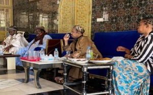 Entretien au Palais Ahmadyana: Dr. Ahmed Khalifa Niasse a reçu l’Imam de la Grande Mosquée de Médina Baye