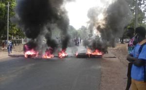 Affaire Ousmane Sonko: Ça chauffe actuellement sur la Rn4, entre Sédhiou et Ziguinchor