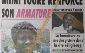 A la Une du Journal L'Office du mardi 23 Avril 2013