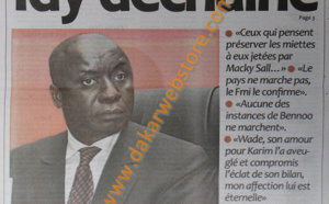 A la Une du Journal Libération du jeudi 25 Avril 2013