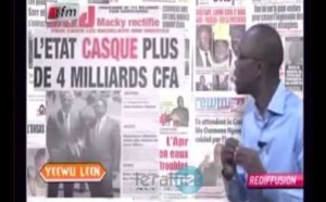 Revue de presse du Vendredi 26 Avril 2013 [TFM]