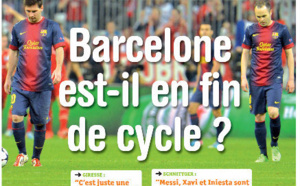 A la Une du Journal Tout Le Sport du vendredi 26 Avril 2013