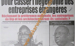 A la Une du Journal Le Populaire du vendredi 26 Avril 2013