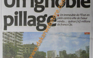 A la Une du journal Libération du vendredi 26 Avril 2013